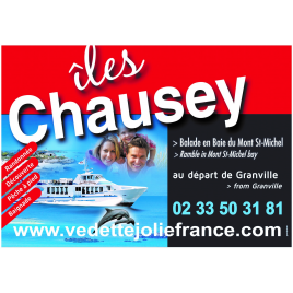 Vedettes des îles Chausey (Billet Aller/Retour)