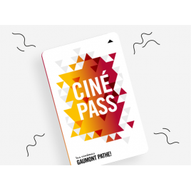 Ciné-Pathé Gaumont : le CINEPASS SOLO abonnement 1 an