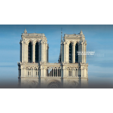 Tours de la cathédrale de Notre Dame, Paris 