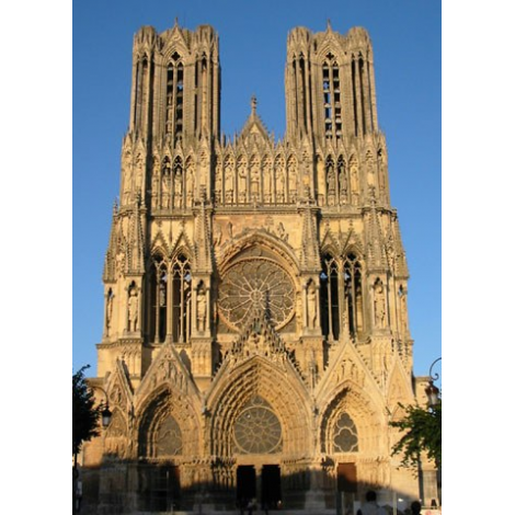 Tours de la cathédrale de Reims, Reims 